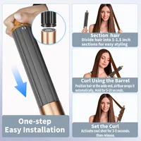 Styler à air chaud professionnel 6 en 1, ions négatifs, ensemble de coiffure multi-usages pour des boucles automatiques, outils de coiffage, meilleur cadeau pour les femmes 5