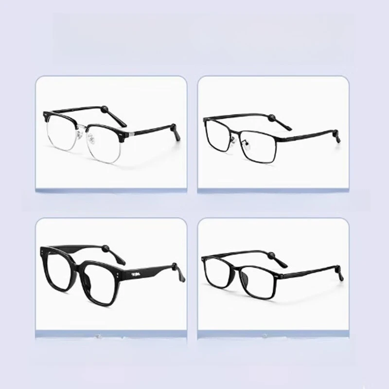 Anti-slip Silicone Ear Grip Glasses Eyeglasses Leg Ear Hook Stopper Bracket Fastener Accessories Temple Tip Eyewear Holder