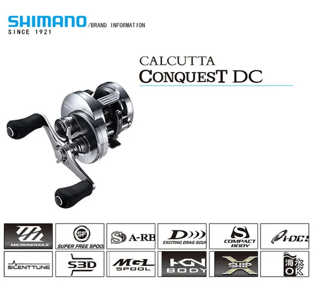 2020 NEW SHIMANO CALCUTTA CONQUEST DC 100 100HG 101HG 200