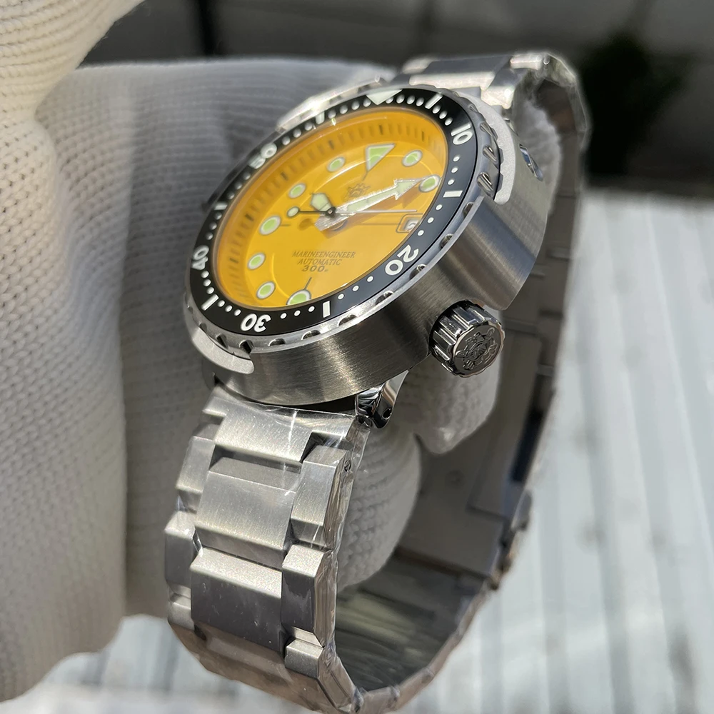 STEELDIVE SD1975 Luxury Automatic Watches Men Dive Watch 30Bar Waterproof Luminous Clock Sapphire Mirror Mechanical Wristwatch