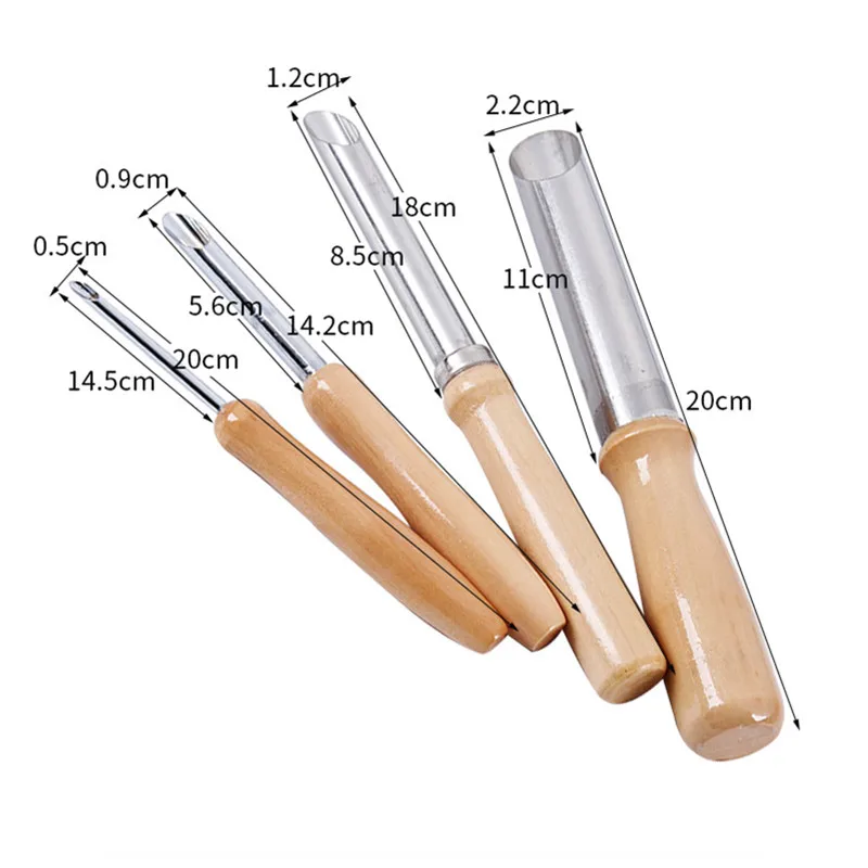 Clay Tools Kit 4 PCS Cut Pottery Punch Hole Ceramic Tool Polymer Cutter  Tools Ceramics Sludge Sculpting for Adults Pottery Craft - AliExpress