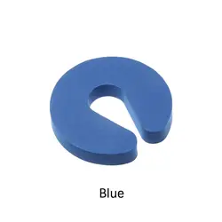Soft Foam Door Stopper Guard - Finger Protector (Blue)