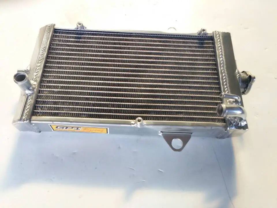 Aluminum Radiator for Yamaha Raptor 700 Series Radiator, 2 Row Core FOR 2006-2014 Yamaha Raptor 700,YFM 700,700R aluminum radiator