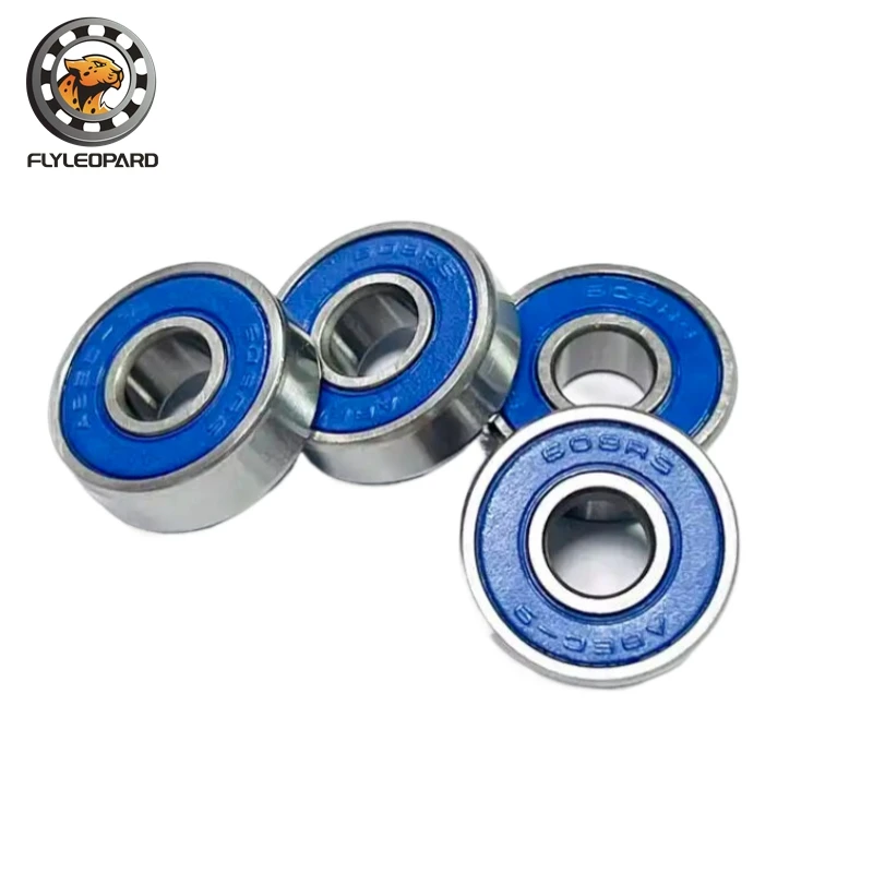 

4pcs Ball Bearings 608RS ABEC-9 8x22x7mm Carbon Steel Miniature Bearing Skateboard Scooter Deep Groove Roller Skate Bearing