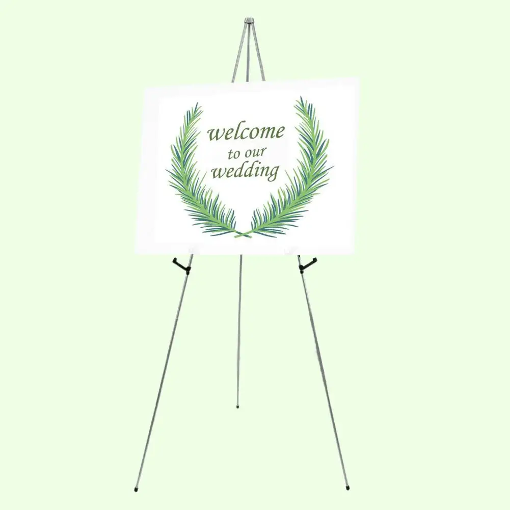 Easy Storage Easel Stand Metal Display Stand Widely Use Wedding Sign White Easel  Stand Display - AliExpress