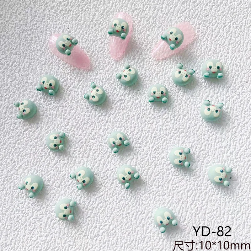 thumbnail image 1 of Sanrio-pegatinas de uñas postizas de Hellokitty Y2K, amuletos de Anime Kuromi Mymelody, piezas Kawaii Diy, accesorios de joyería, cosas geniales para uñas, 10 piezas, 1 of 5