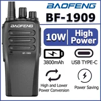 Baofeng Official Store BF-1909 10W High Power Walkie Talkie Long Range Two Way Radio Type C Charging Transmitter Upgrade 2