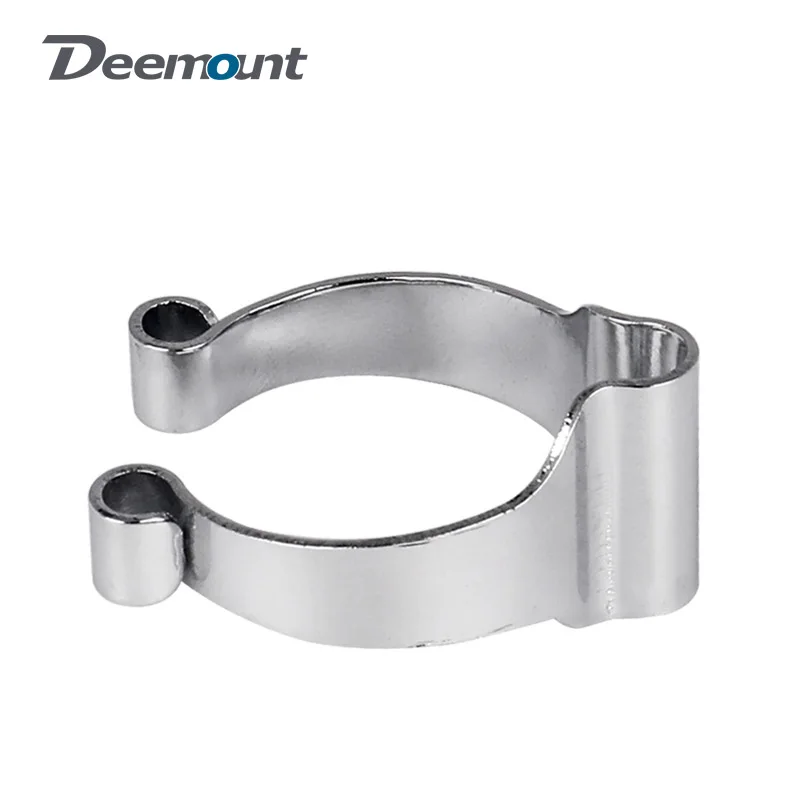 Bicycle Parts Brake Cable Housing Fixed Clamp Electro-plated Derailleur Shifter Cable Hose Guide C-clip 25.4/28.6/29.7/31.8mm Tube Fit