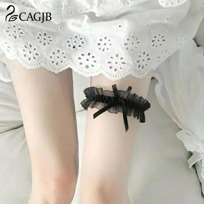 

Женское сексуальное кольцо, аксессуары для костюма, кружевные цветочные подвязки, пояс, петля для ног, свадебный аксессуар для косплея, модное кольцо для чулок для девочек