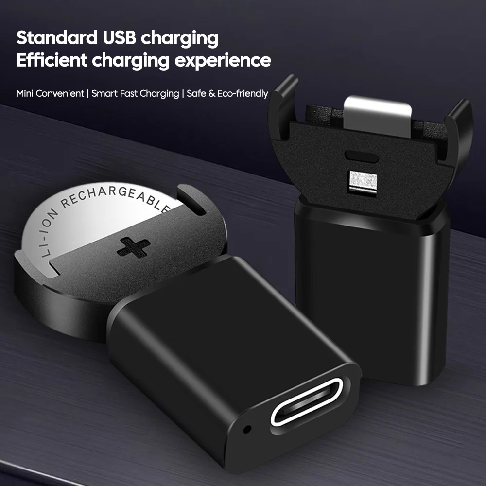 Versatile Type C Charger for Rechargeable Button Battery Cells