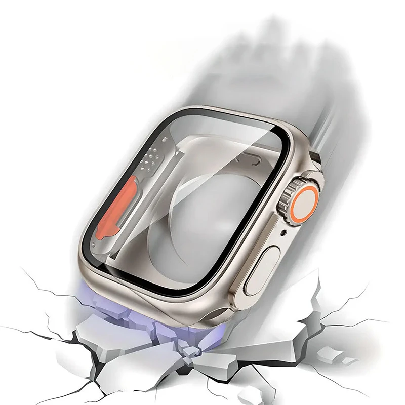 Premium Hard PC Case with Tempered Glass Screen Protector