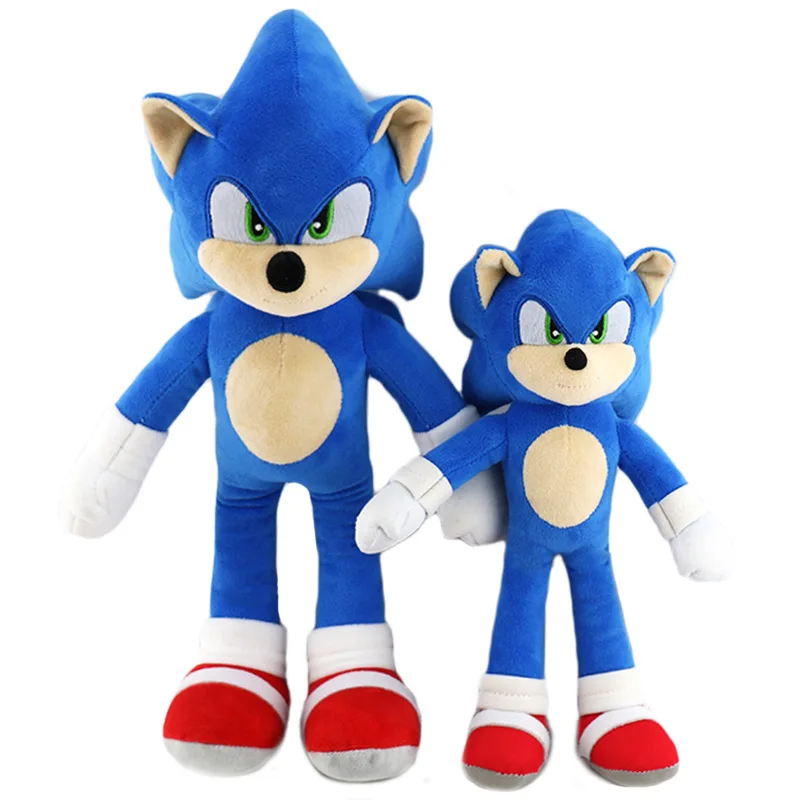 Sonic The Hedgehog Sega- Peluche Sonic Azul-peluche Tails Color Amarillo- peluche Shadow Color Negro-peluche Knuckles Color Rojo-calidad Super Soft  Medidas 30 Cm - Cine Y Televisión - AliExpress