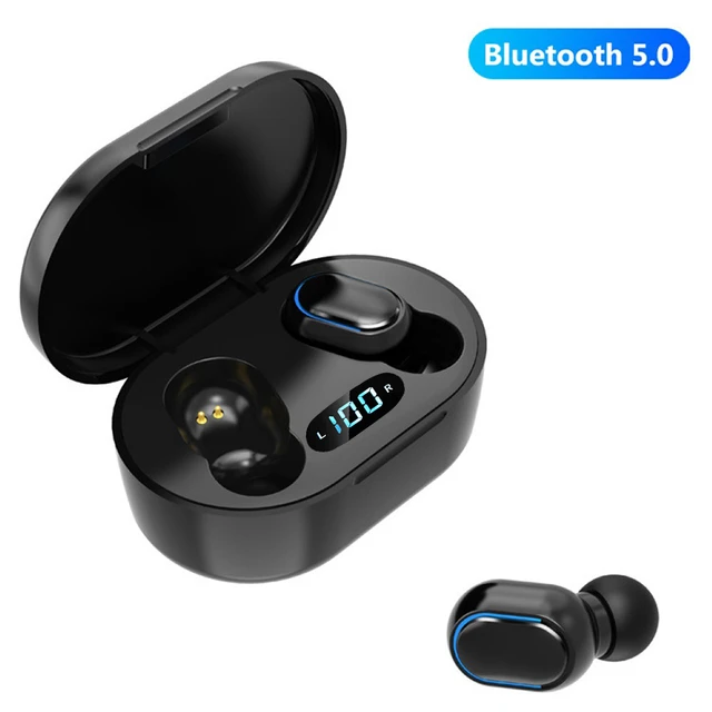 Auriculares Gaming Bluetooth Inalambricos In Ear - Negro - Para Iphone  Xiaomi Samsung Huawei