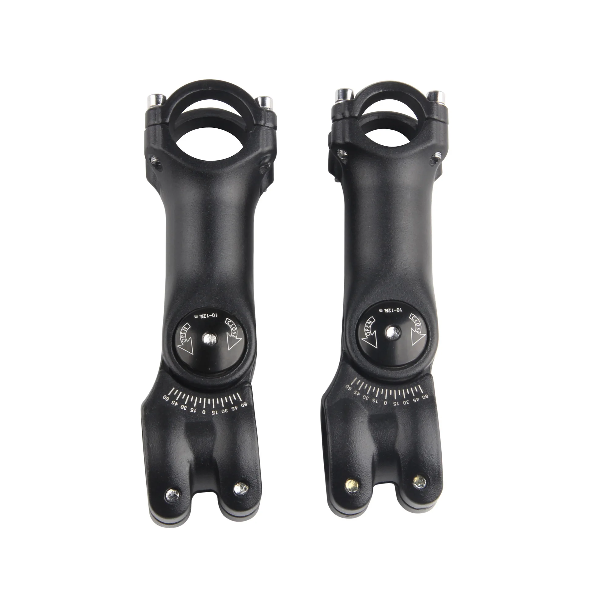 Bicycle Stem MTB Road Bike Adjustable Stem Bicycle Handlebar Stem 31.8mm /25.4mm Ultralight Aluminum Alloy Bike Riser Parts