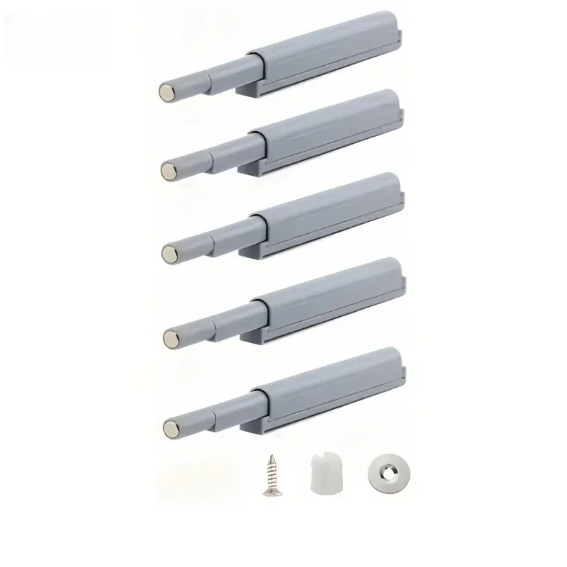 5/10Pcs Magnetic Push Latches for Cabinets Push to Open Cabinet thumbnail 4