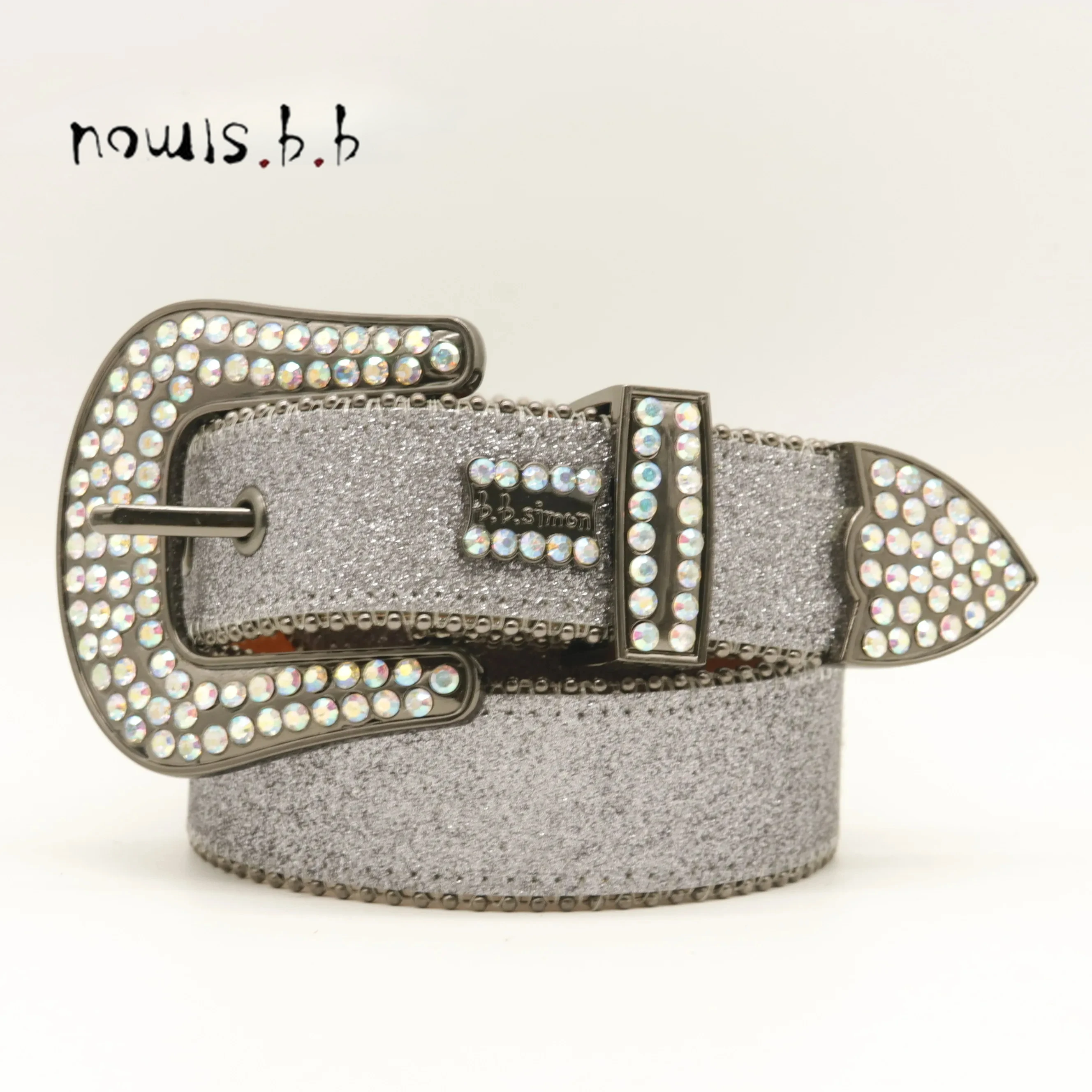 

Western Rhinestone Belt Skull Belt Ceinture Femme designer mens belt Crystal Studded Luxury Pin Buckle Cinto De Strass Jean