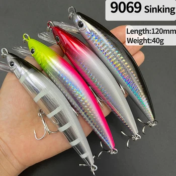 Heavy Sinking Minnow Lure 1