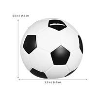 Small Football Coin Bank Piggy Banks For Boys Saving Money Box Cash Storage Home Decor Vinyl Material Jar 2