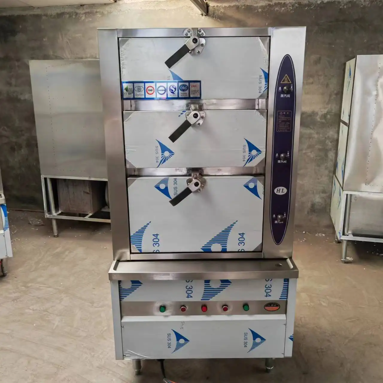 

380/220V Seafood Rice Cooker Cabinet Commercial
