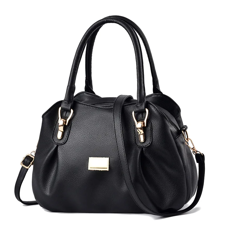 

MONNET CAUTHY New Bags for Women Fashion Office Ladies PU Zipper Handbag Solid Color Brown Khaki Grey Black Crossbody Bag