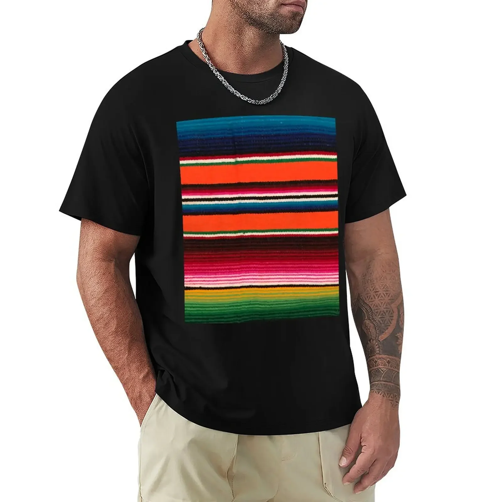 

BEAUTIFUL MEXICAN SERAPE T-shirt cute tops vintage oversized t shirts for men