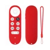 Non-slip Soft Silicone Case For Chromecast Remote Control Protective Cover Shell for Google TV 2020 Voice Remote Control 6