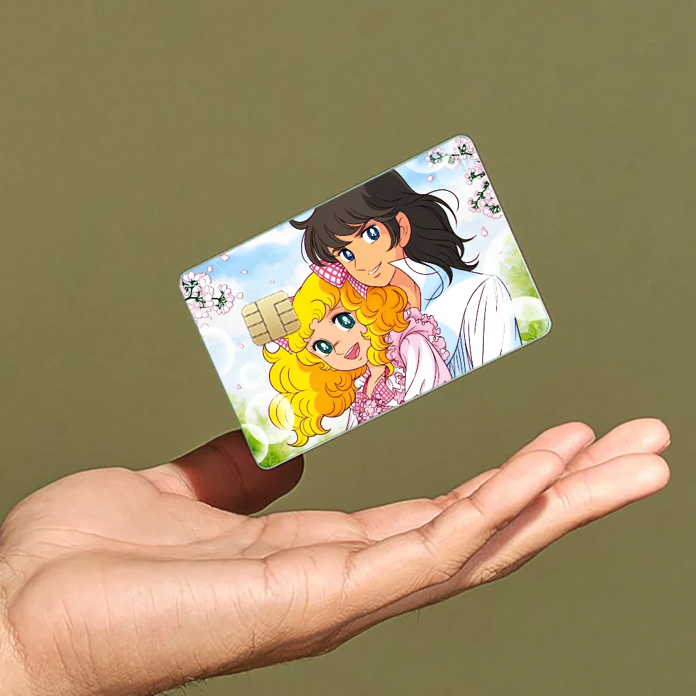 Anime Manga Candy Various Anime Bank Credit Cards Bus Pass Stickers Cool Decoration Waterproof Stickers Collection Toys Gifts