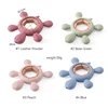Baby Teether Kid Cartoon Turtle Shape Teething Silicone Dental Care Gums Anti-eating Hand ​Molar Stick BPA Free ​Baby Accessorie 6