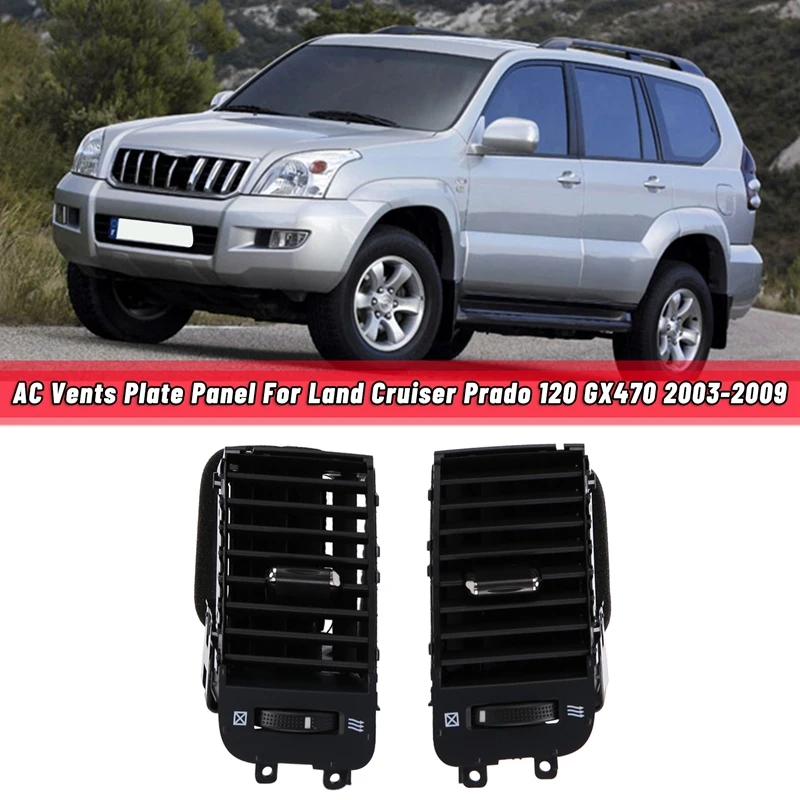

Вентиляционные отверстия кондиционера для Toyota Land Cruiser Prado 120 2003-2009