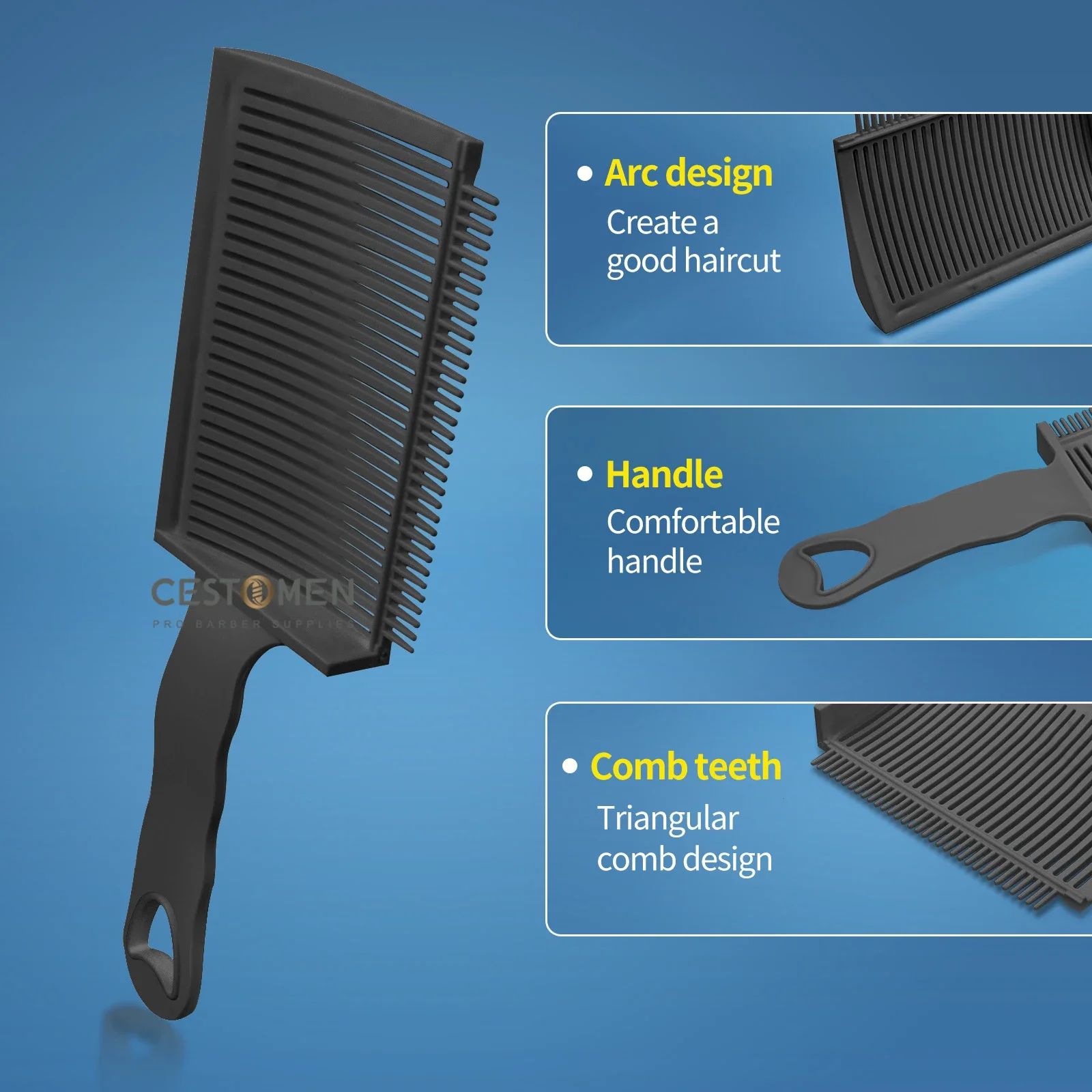 Nano Absolute Barber Academy Friseurkamm Schneidekamm - Kamm G-452