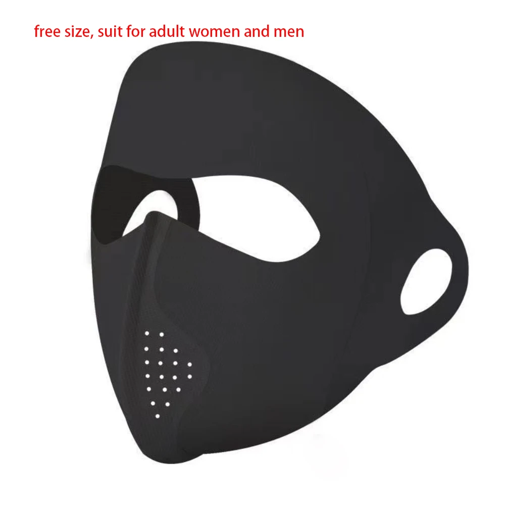 Masque Réutilisable Anti-UV UPF50+ Protection Solaire Homme Femme