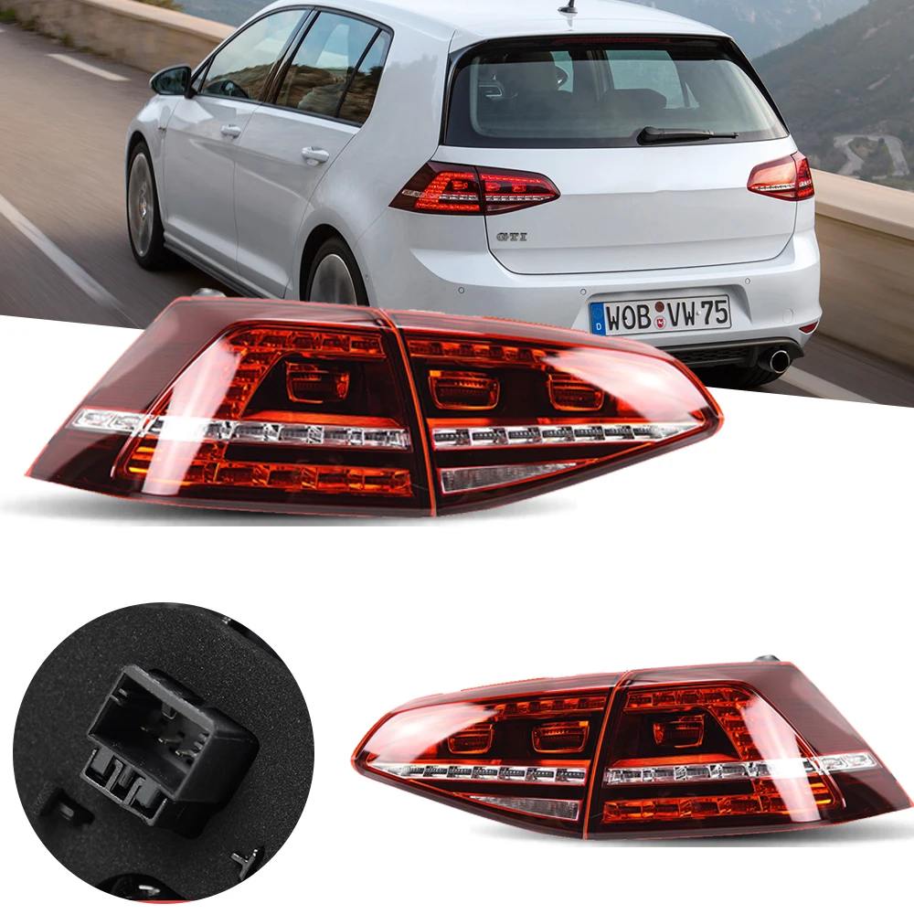 テールライトvwゴルフ7 MK7 ledテールライト2013-2020 Golf7 