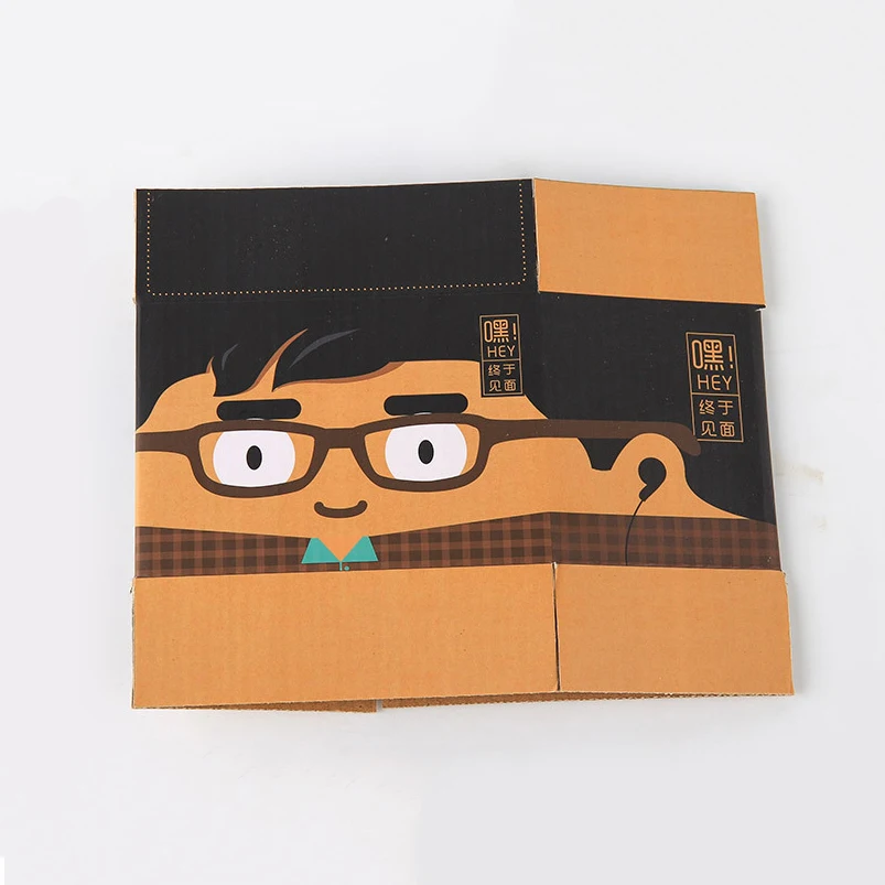 Рисунок 4 - мультяшная бумажная коробка для почтовых отправлений