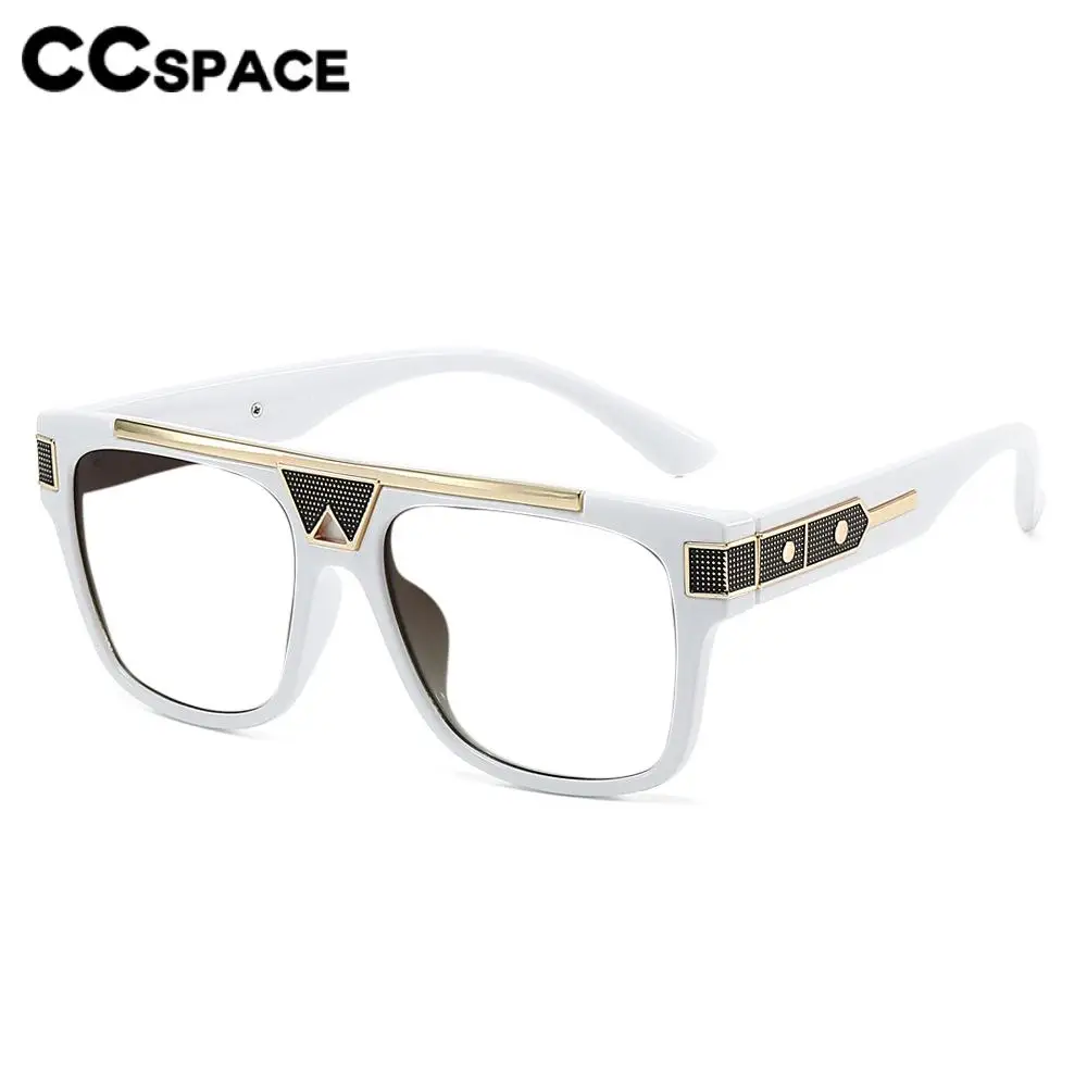 R57330 Luxury Large Frames Reading Glasses Vintage Rivet Optical Presbyopic Spectacles Dioptric +50 +100 +200 +300 3