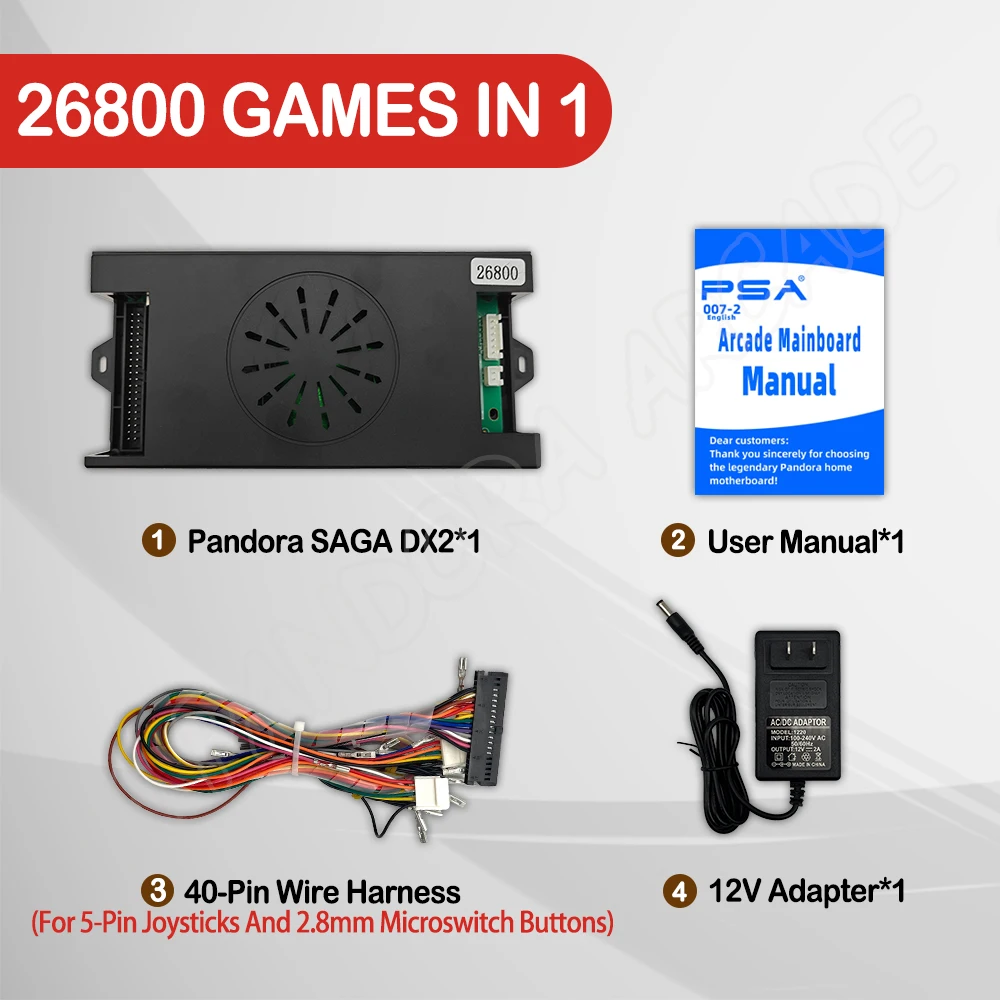 ニャルト　未開封box ６個セット 26800 Pandora Saga Dx2 box arcade console 2024 multiplayer