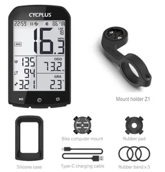 Advanced Wireless GPS Bike Computer with Waterproof Speedometer & Odometer (M1 and holder Z1)