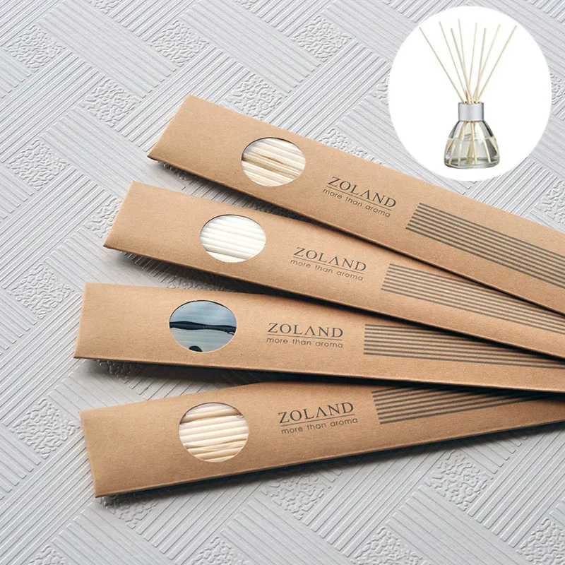 10pcs Fragrance Diffuser Refill Rattan Reed Sticks Bathroom Replacement Aromatic 