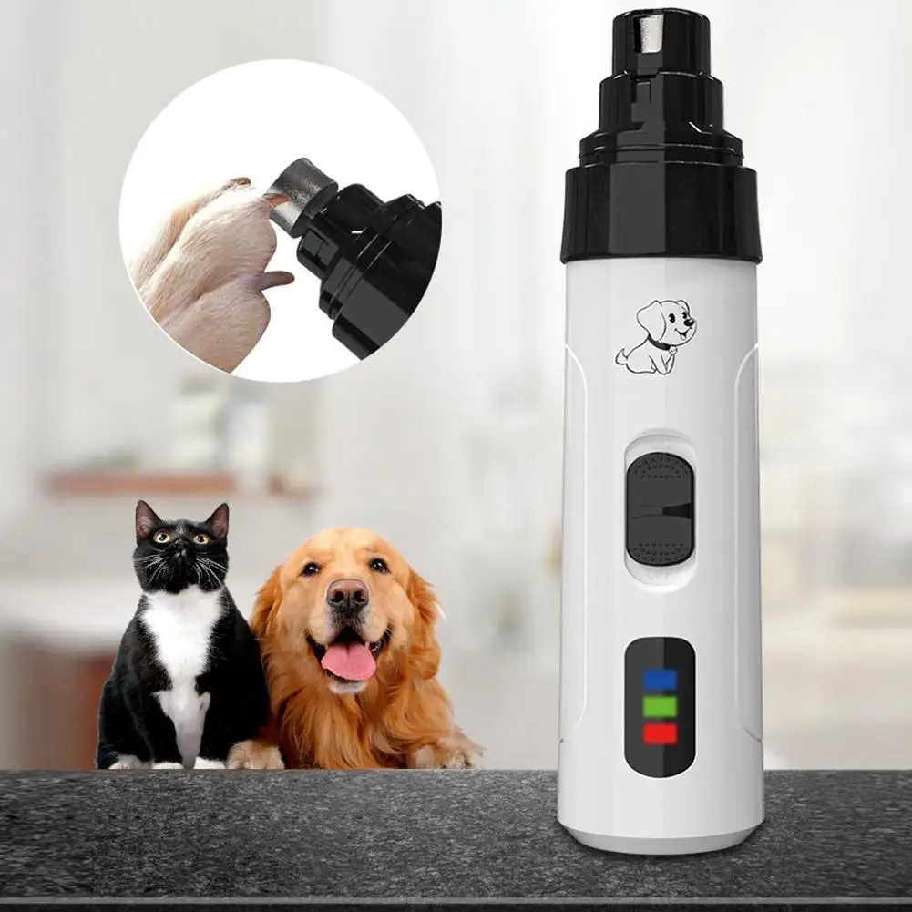 Painless Electric Dog Nail Grinder for Small Large Dog Cat Nail Clippers Pet Paws Nail Grooming USB Charging Trimmer Pet Supplie Painless Electric Dog Nail Grinder for Small Large Dog Cat Nail Clippers Pet Paws Nail Grooming USB Charging Trimmer Pet Supplie