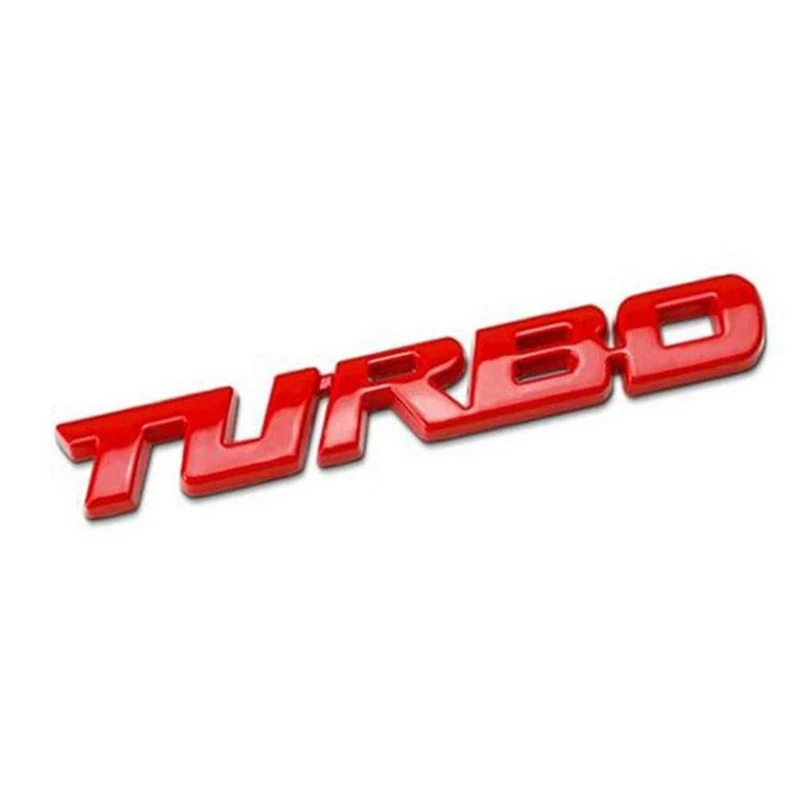 3D Zinc Alloy Turbo Emblem 4