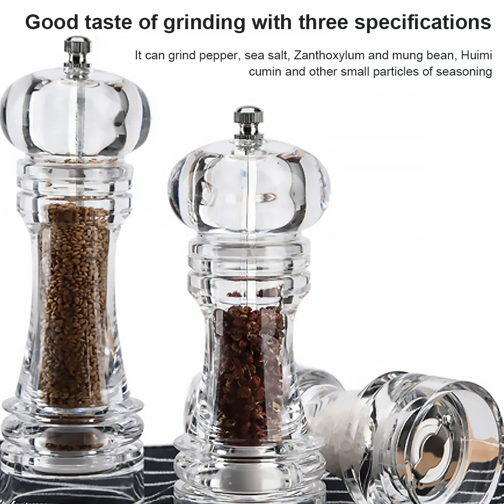 Manual Pepper Grinder 4/5/6 Salt Shaker Pepper Shaker Kitchen Tools