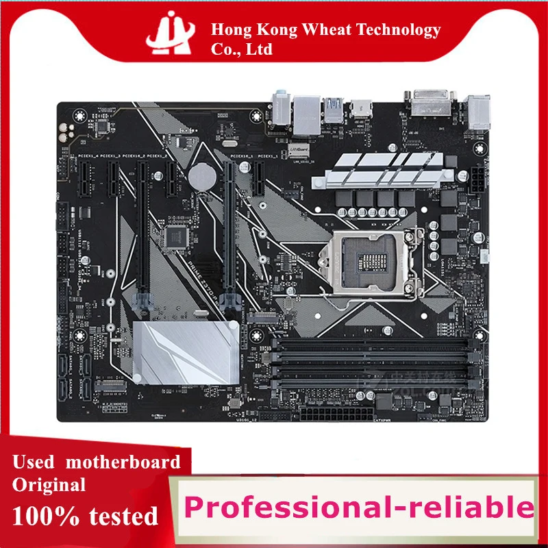 

Intel Z370 Z370P PRIME Z370-P motherboard Used original LGA 1151 LGA1151 DDR4 64GB USB2.0 USB3.0 SATA3 Desktop Mainboard