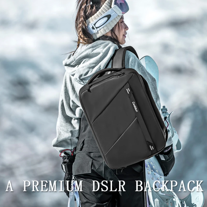 2022 Fine Dslr Backpacks Water-resistant Shockproof Camera Case for Nikon Sony Canon Lens Tripod Outdoor Travel Photography Bags