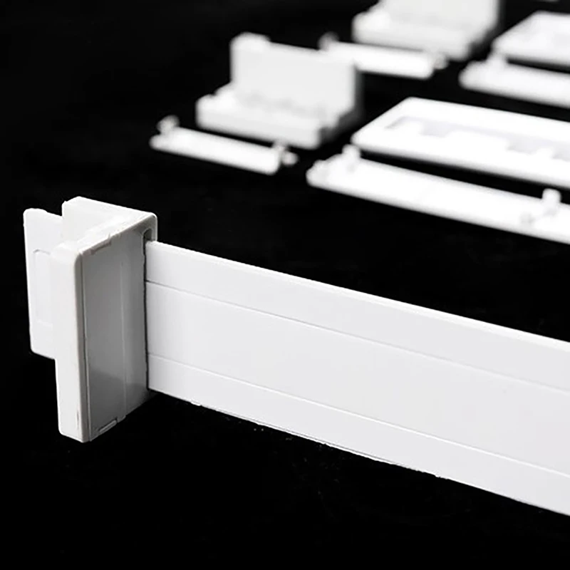 1 Set Embedded Refrigerator Slide Rail For Fridge Door Slide Rail Mounting Kit Refrigerator Door Sliding Guide Moving Slide