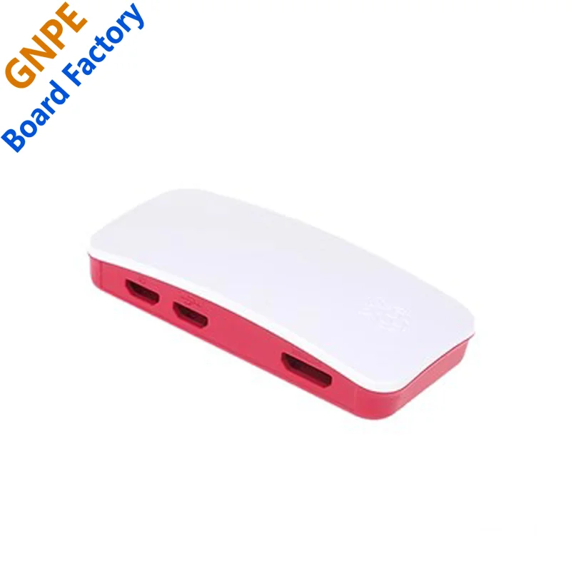 Red and White Protective Case for Raspberry Pi Zero Series