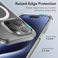 Luxury Magnetic Wireless Charge For Magsafe Case for iPhone 16 15 14 13 12 11 Pro XR XS Max 7 8 Plus Back Cover Transparent Case 3