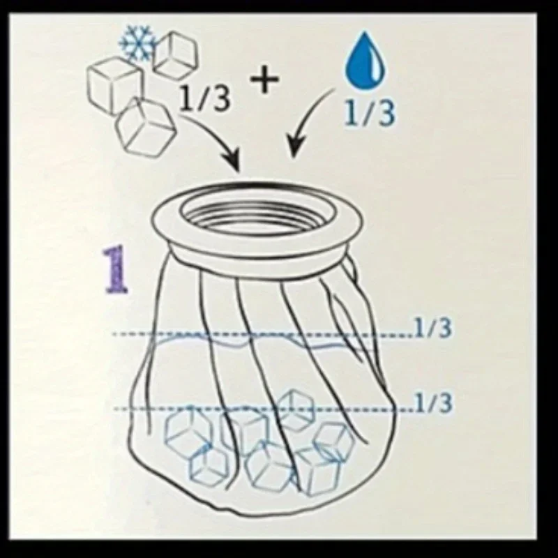 Ice Packs for Cold and Hot Compress Therapy