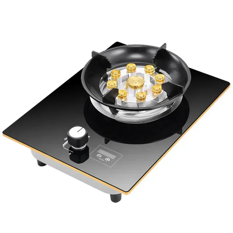 Gas Stove cooktop Timing  Fierce fire stove stainless steel embedded estufas de gas para casa 2