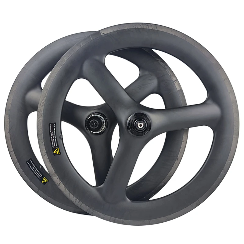 Folding Bicycle Parts 20inch 406 Trispoke 11Speed Carbon Wheel