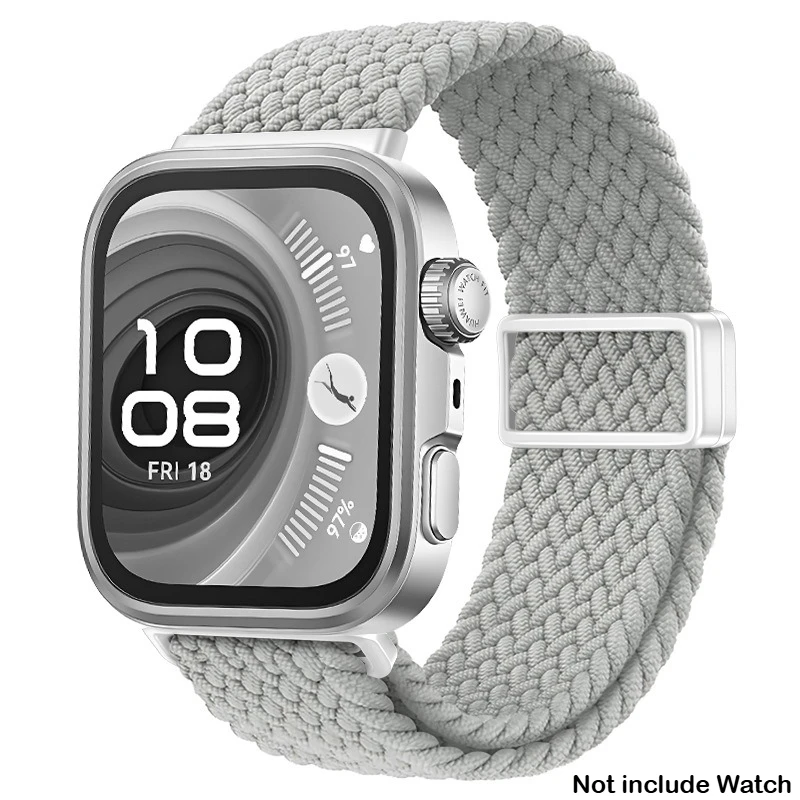 Magnetic Nylon Loop Strap - Elastic Braided Watchband Bracelet