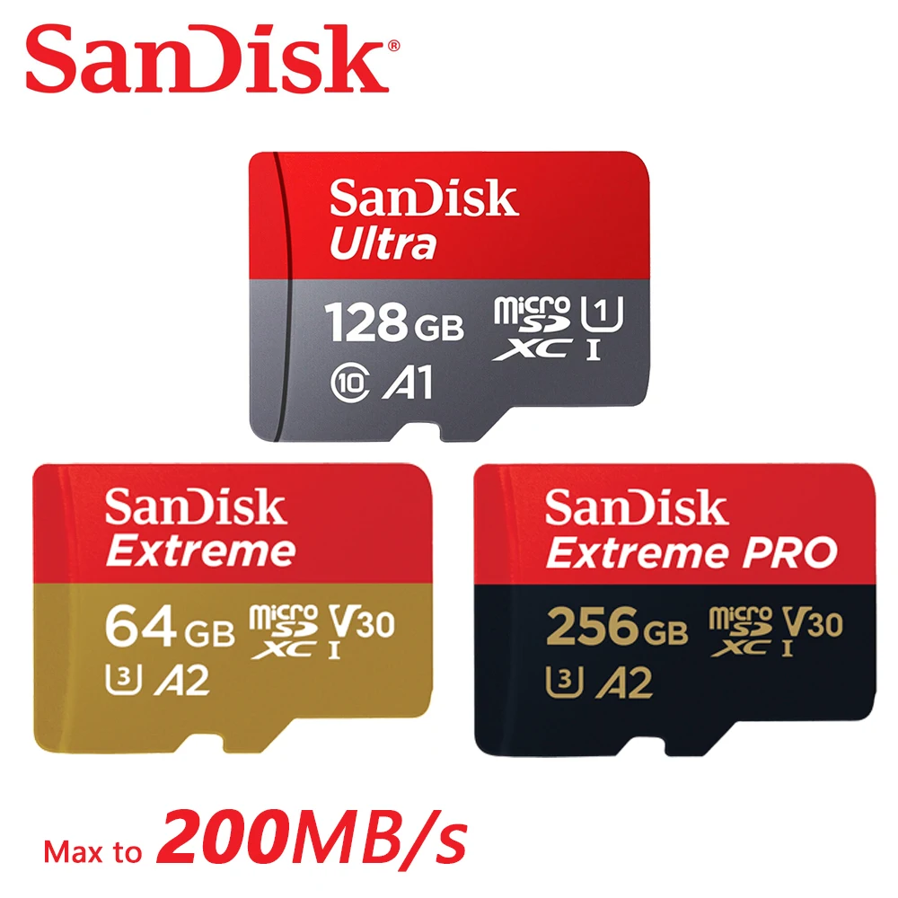 SanDisk Ultra Micro SD Card 16GB 32GB MicroSDHC Memory Card 64GB 128GB ...